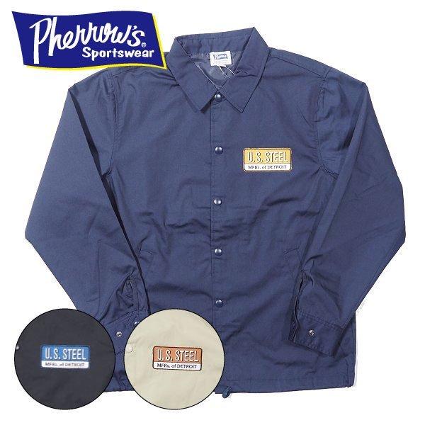 Pherrow's（フェローズ） コーチジャケット カスタム T/Cウェザー