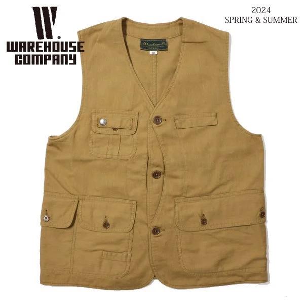 WAREHOUSE Lot.2201 フィッシングベスト WAREHOUSE（ウエアハウス） 2201 GATEWAY SPORTING GOODS FISHING VEST