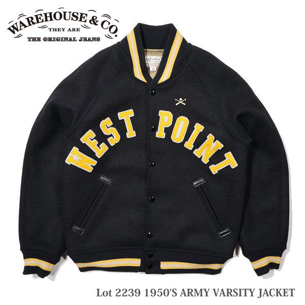 ウェアハウス　スタジャン WAREHOUSE（ウエアハウス） Lot 2239 1950'S ARMY VARSITY JACKET
