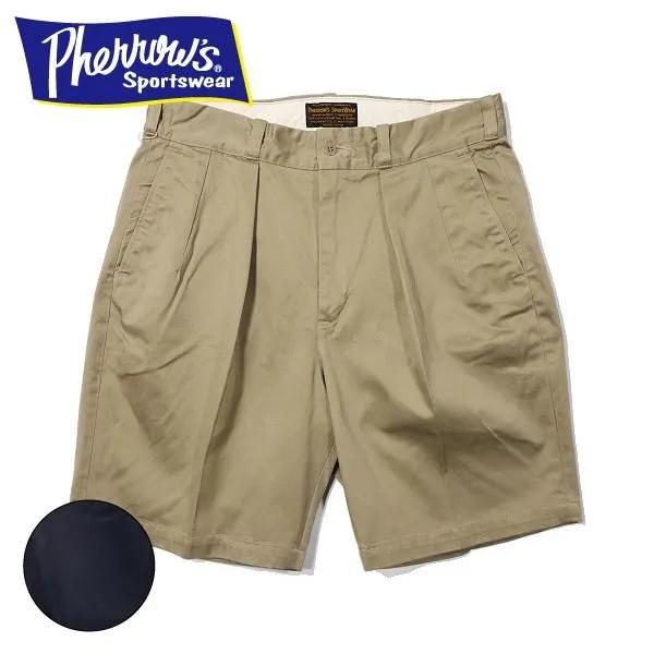 フェローズ 25S-P.50CS ミリタリーチノショーツ ショートパンツ MILITARY CHINO SHORTS PHERROWS 2025年新作