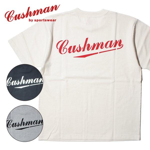[ネコポス送料200円]クッシュマン CUSHMAN プリント Tシャツ CUSHMAN ロゴ 26443