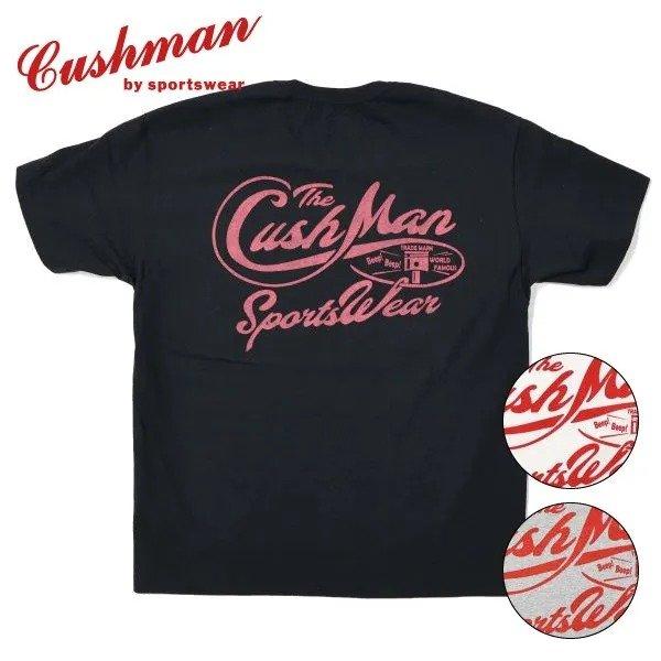 ネコポス送料200円 クッシュマン 26837 SPECIAL PRINT TEE CUSHMAN プリントTシャツ 半袖 CUSHMAN 2026年新作