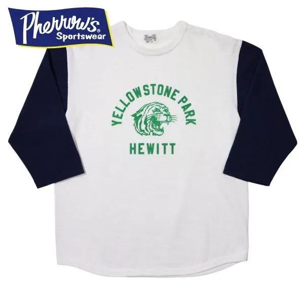 フェローズ 26W-PBT-TT2 5分袖ベースボールTシャツ YELLOW STONE PARK BASEBALL T-SHIRT PHERROW'S 2026年新作