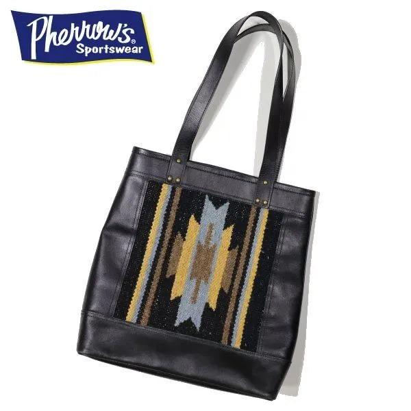 フェローズ 26W-PIG1 インドラグ バッファローレザー トートバッグ RUG LEATHER TOTE BAG PHERROW'S 2026年新作