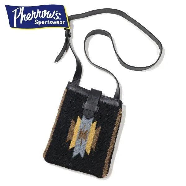 フェローズ 26W-PIG2 インドラグ バッファローレザー ショルダーバッグ RUG LEATHER SHOULDER BAG PHERROW'S 2026年新作