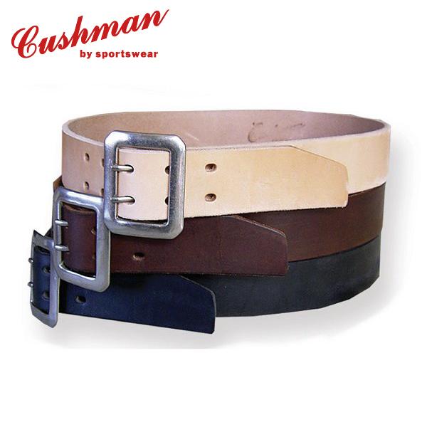 CUSHMAN クッシュマン 40mmダブルピンベルト カウハイド DOUBLE CUSHMAN クッシュマン 40mmダブルピンベルト カウハイド DOUBLE