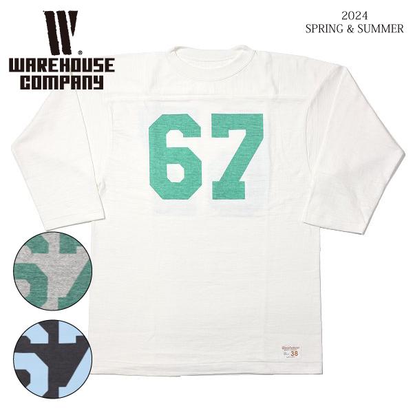 WAREHOUSE（ウエアハウス） ネコポス送料200円 Lot 4063 7分袖