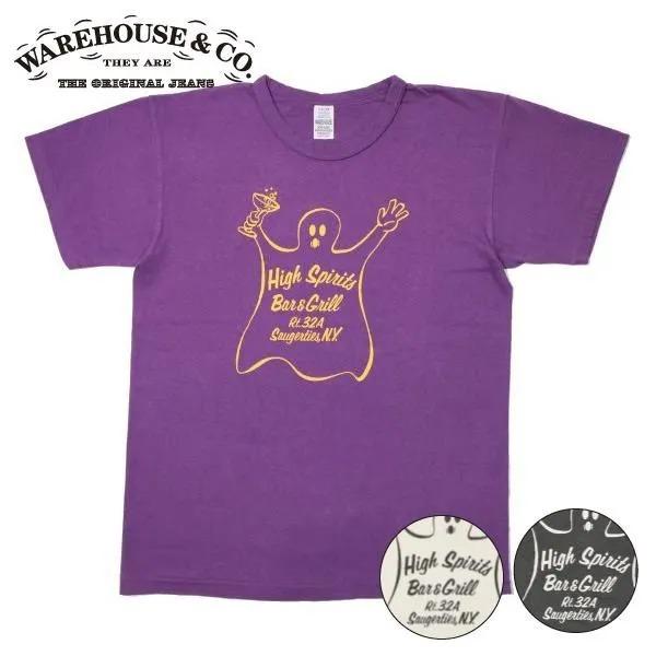 WAREHOUSE（ウエアハウス） ネコポス送料200円 4064 HIGH SPIRITS T