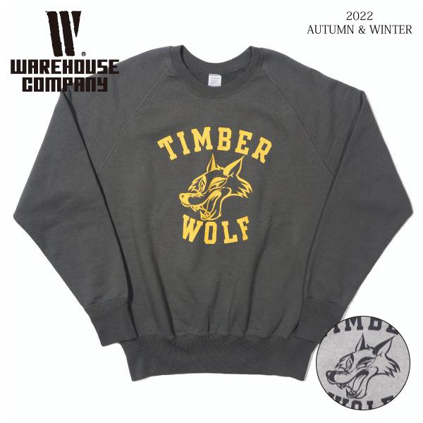 ウエアハウス Lot 461 TIMBER スウェット ラグラン セコハン セカンドハンド 2ND-HAND WAREHOUSE[2022年秋冬新作]