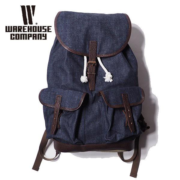 WAREHOUSE（ウエアハウス） DENIM BACKPACK デニム バックパック