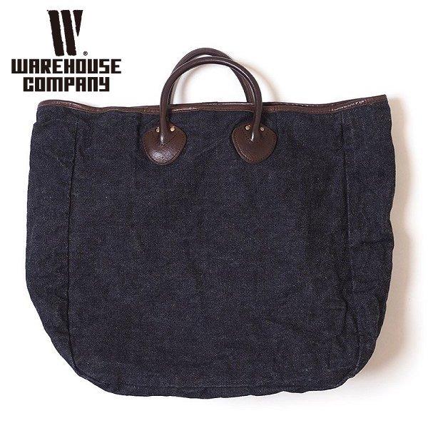 ウェアハウスデニム トートバック WAREHOUSE x ORGAN 別注 13.5oz.|バナーデニム|トートバッグ