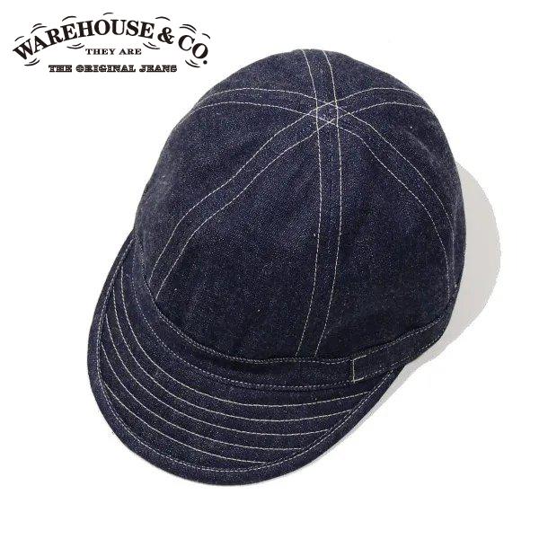 WAREHOUSE（ウエアハウス） ネコポス送料200円 5242 DENIM CAP デニム