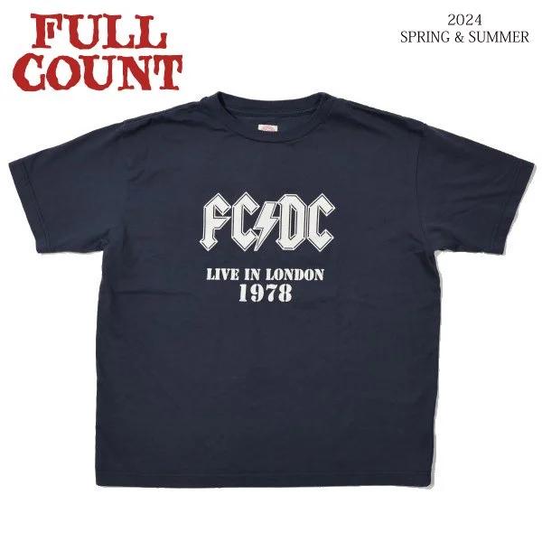 FULLCOUNT（フルカウント） 5500PT-2 FC/DC LIVE IN LONDON T SHIRT