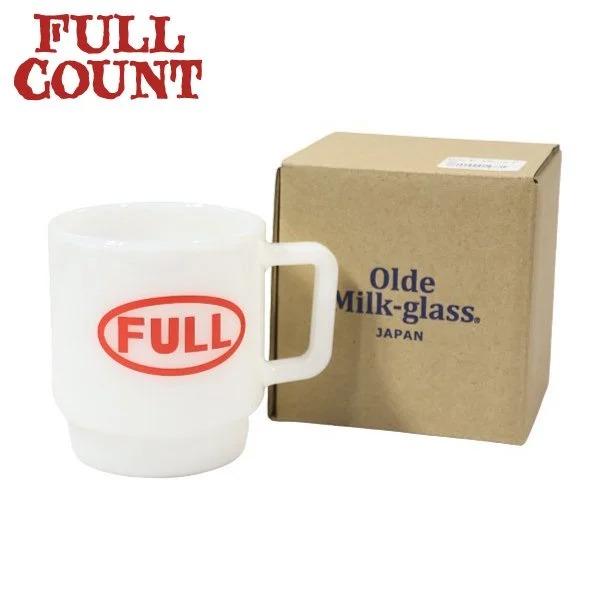 フルカウント 6600 OLDE MILK-GLASS STACKING MUG FULL スタッキングマグカップ FULLCOUNT 2024年秋冬新作