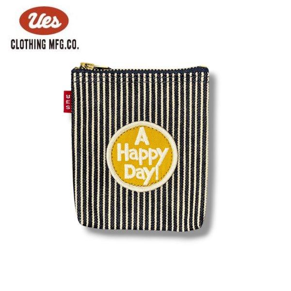 [ネコポス送料200円] ウエス シガレットケース ヒッコリー HAPPY YELLOW 810804-H UES