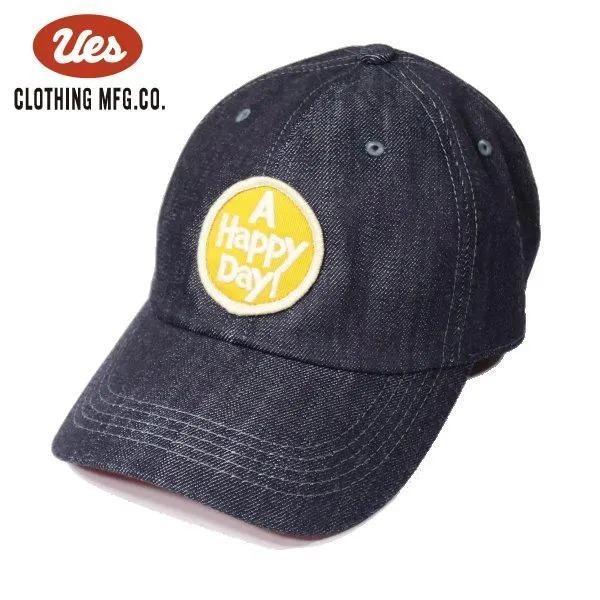 UES（ウエス） [ネコポス送料200円] デニムキャップ ベースボール