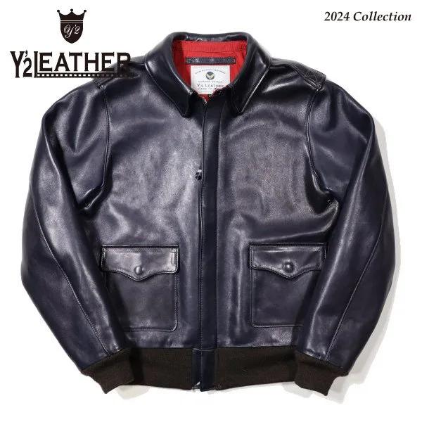 90s A-2フライトジャケット Lサイズ☆レザージャケット ライナー付き 黒 新品 リーバイス レザージャケット A-2 フライトジャケット M