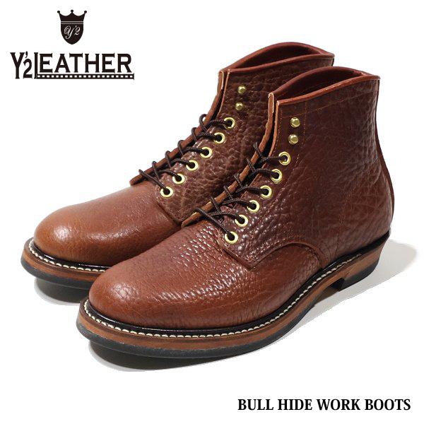 ワイツーレザー BS-02 BULL HIDE WORK BOOTS ブルハイド ワークブーツ