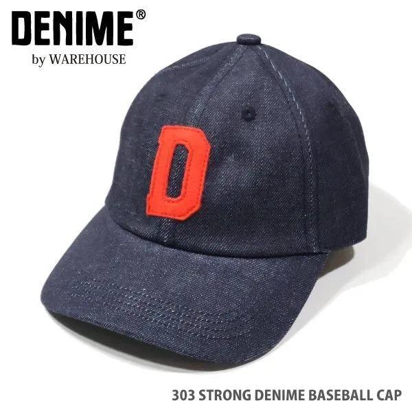 DENIME 303 BASEBALL CAP　WAREHOUSE　キャップ Denime（ドゥニーム） ネコポス送料200円 ウエアハウス 303 STRONG