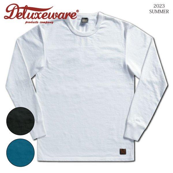 デラックスウエア DXL-00 PLAIN LONG SLEEVE 無地 プレーン 長袖Tシャツ DELUXEWARE 2023年夏新作