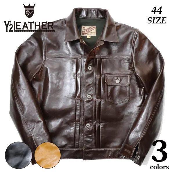 44サイズ] ワイツーレザー ANILINE HORSE 1st TYPE アニリンホース