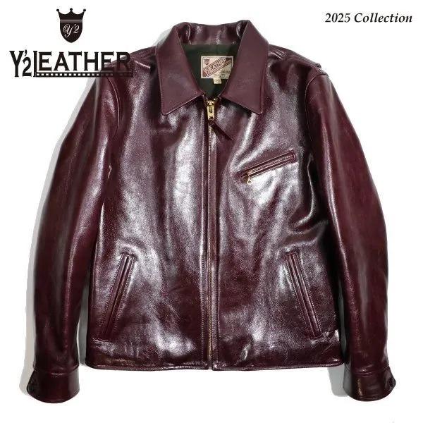 ライダースレザージャケット 予約商品]ワイツーレザー LSR-42 ANILINE STEER SINGLE RIDERS