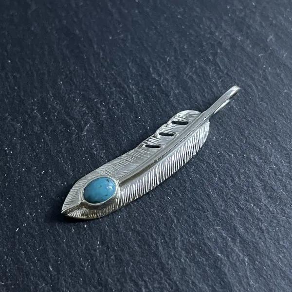 FIRST ARROW's（ファーストアローズ） ターコイズ付 フェザー(M