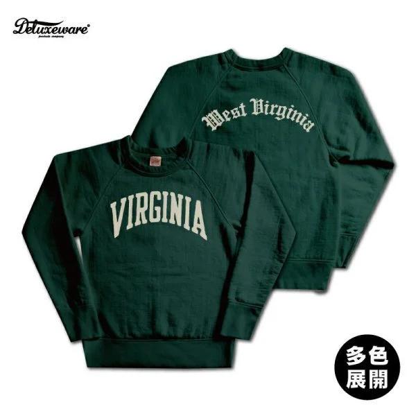 デラックスウエア S204-06 VIRGINIA ラグランスウェット スエット 