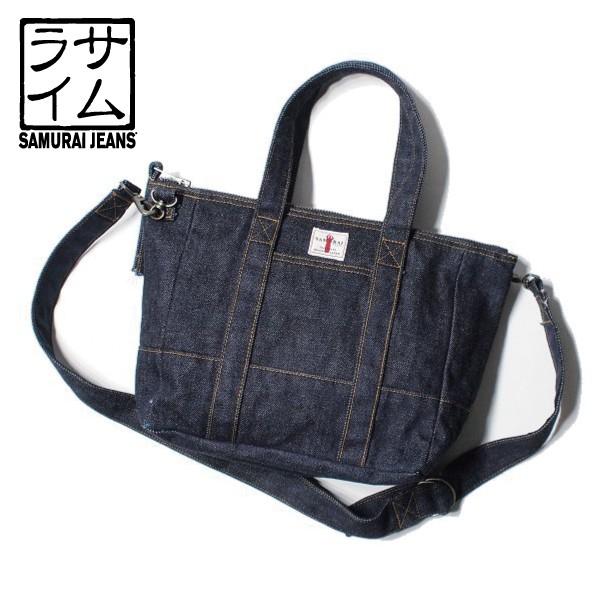 サムライジーンズ SAMURAI JEANS デニムショルダー トートバック