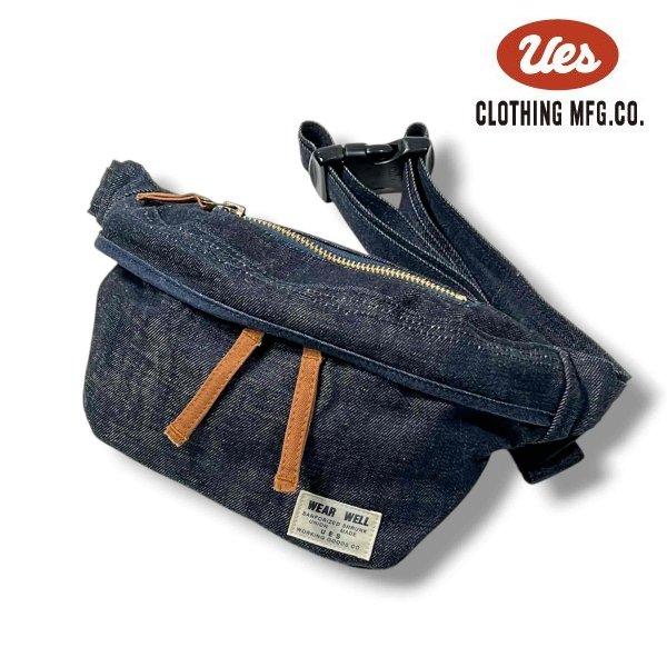 UES（ウエス） WB-1 デニム ウエストバッグ ショルダーバッグ DENIM