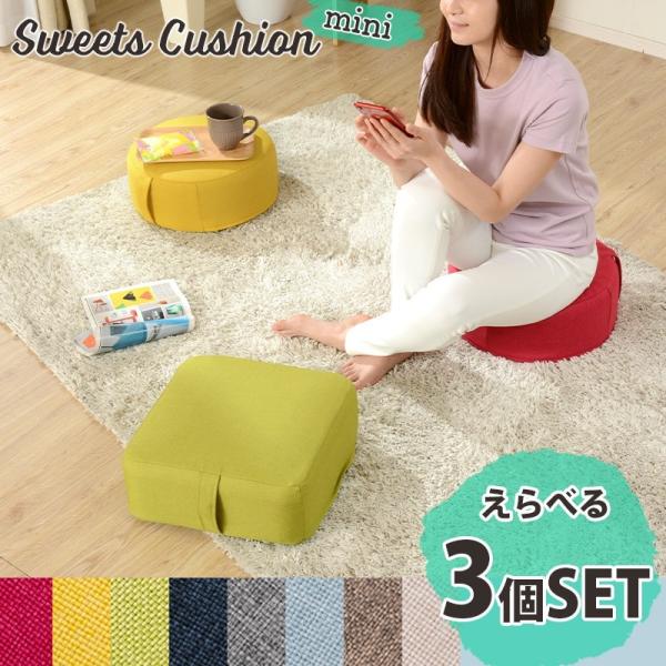 【3個セット】リビング座布団 cellutane001_a1060a1061-3set