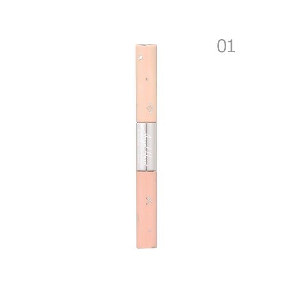 速乾・さらさら仕上げ！Wリキッドの2色カラーで気になる青ぐま・くすみ・ニキビ跡等気になる部分をキレイにカバーしてくれます。赤みベージュを仕込んでから明るいベージュを重ねることでカバー力UP♪♪