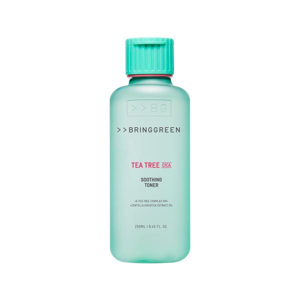 BRINGGREEN ブリングリーン ティーツリーシカスージングトナー Tシカトナー 250ml 【アウトレット/在庫処分・B品】 化粧水 さっぱり 水分 保湿 肌荒れ 敏感肌