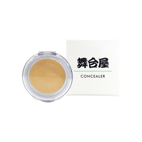 プロのメイクアップアーティストが愛用する「舞台屋」ブランドとのコラボアイテム。なめらかなテクスチャーで肌にピタッとフィット。気になるクマやシミ、ニキビ跡も自然にカバー。無香料。