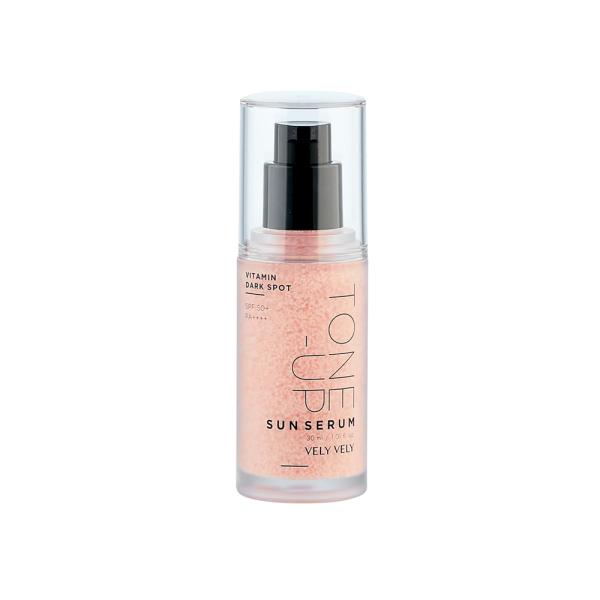 VELYVELY ブリーブリー ビタミントーンアップサンセラム 30mL 【アウトレット/在庫処分】日焼け止め SPF50+ PA++++ くすみ 透明感 血色感 ツヤ トーンアップ