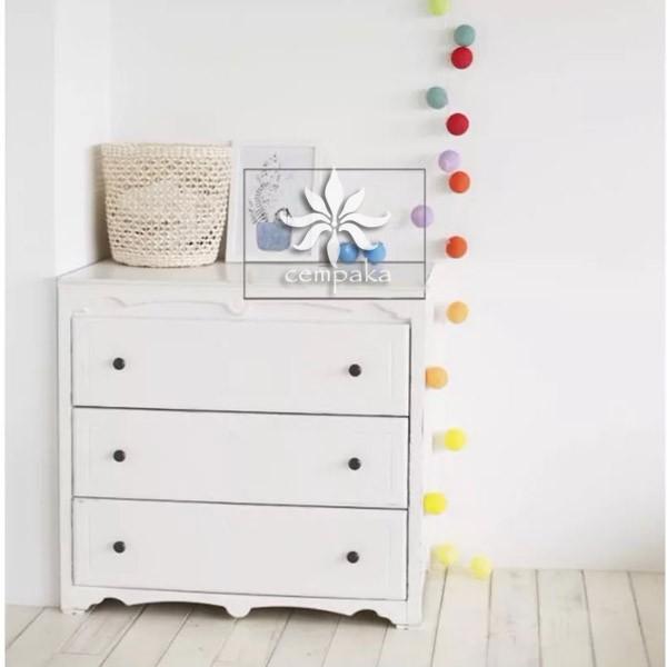 コットンボール ランプ ライト 照明 間接照明 球 北欧 インテリア ガーランド スイッチ付 Cb 01 Cempaka 通販 Yahoo ショッピング