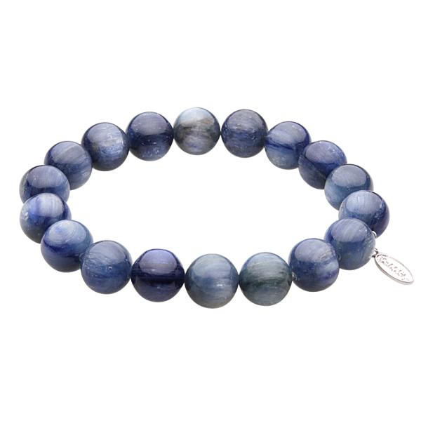cenote カイヤナイト 10mm パワーストーン ブレスレット メンズ 藍晶石