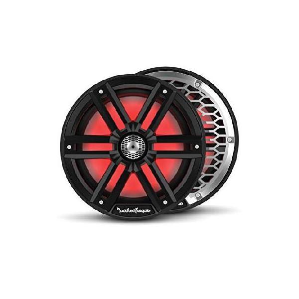 Rockford Fosgate M2-8B Color Optix 8インチ マリン 2ウェイスピーカーシステム - ブラック (ペア)