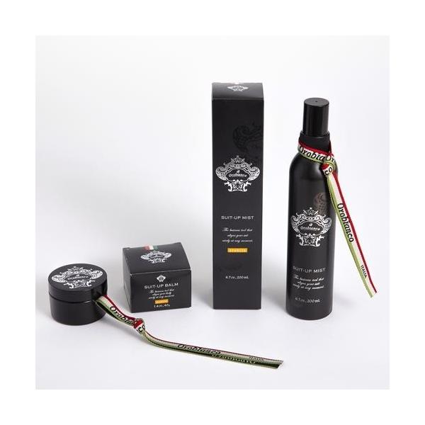 ベーシックセット　スーツアップミスト ＆ バーム arancia【オロビアンコ】Orobianco【送料】600円スーツアップミスト 【容量】200mlスーツアップバーム【容量】40g【サイズ（mm）】W59×H43×D59
