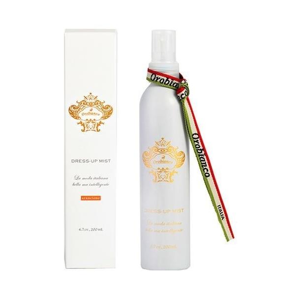 【新商品】ドレスアップミスト　arancione×2本　2種の香りから選べる2本セット上質な香りを“着飾る”ファブリック用ミスト。希少な精油を使用した香り。【オロビアンコ】Orobianco【送料】600円【容量】200mL【サイズ（mm）...