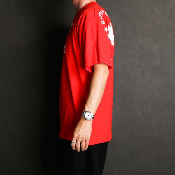 RATS（ラッツ） 【RATS/ラッツ】SCRIPT BIG LOGO TEE / プリント T