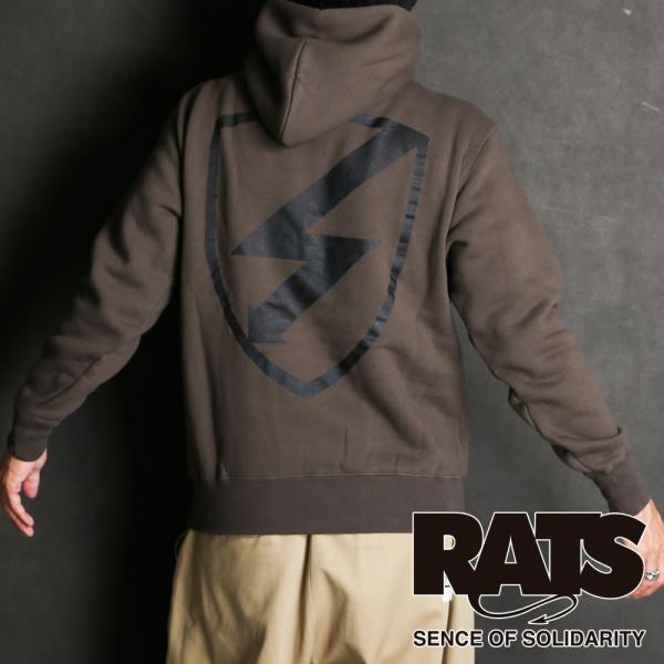 RATS（ラッツ） 【RATS/ラッツ】CROSS NECK HOODIE BOLT / プル