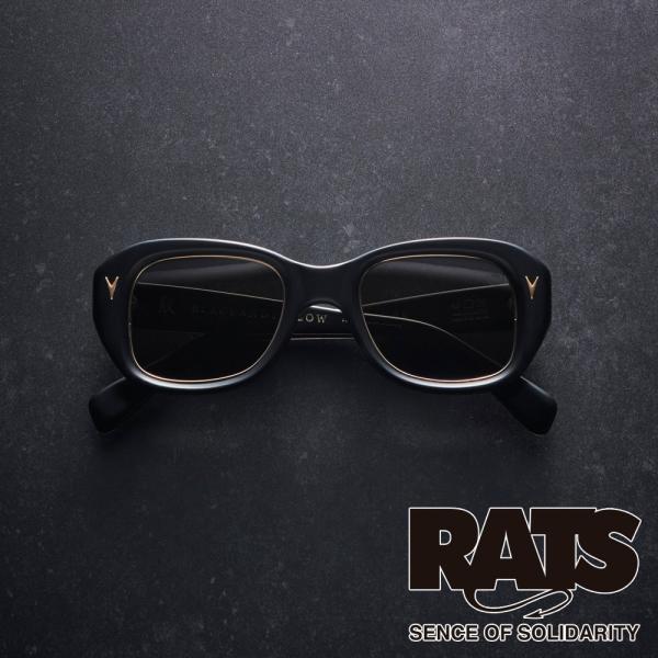 ratsラッツサングラス RATS（ラッツ） 【RATS/ラッツ】ZOOMER - MATTE BLACK / サングラス