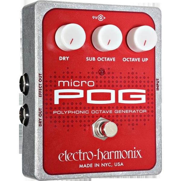 (送料無料) electro harmonix エレクトロ・ハーモニクス Micro POG   Polyphonic Octave Generator エフェクター（ポリフォニック・オクターブ・ジェネレーター