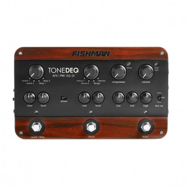 (送料無料)   Fishman フィッシュマン ToneDEQ Preamp EQ アコースティックギター用DI/プリアンプ