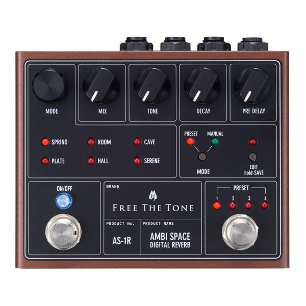 送料無料) FREE THE TONE フリーザトーン AS-1R AMBI SPACE リバーブ