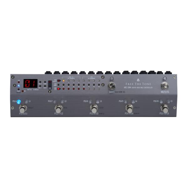 (送料無料)   FREE THE TONE フリーザトーン ARC-53M Silver/シルバー AUDIO ROUTING CONTROLLER プログラマブルスイッチャー / スイッチングシステム