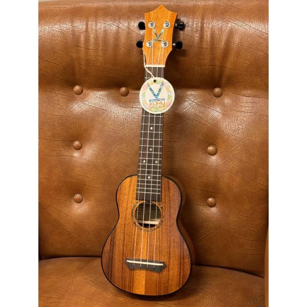 即納可能＆送料無料) KUMU Ukulele SQ-34A ソプラノ・タキシード 