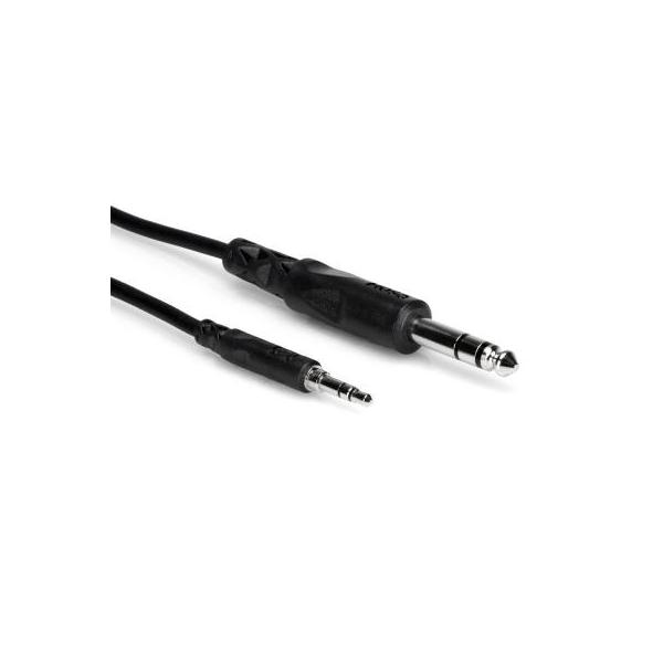 Hosa 1.5m ステレオミニオス-ステレオフォンオス オーディオケーブル世界的なケーブルメーカー『Hosa（ホサ）』のオーディオケーブルです。ポータブルミュージックプレイヤーとミキサーとの接続など、オーディオ機器同士の接続に最適なステレ...