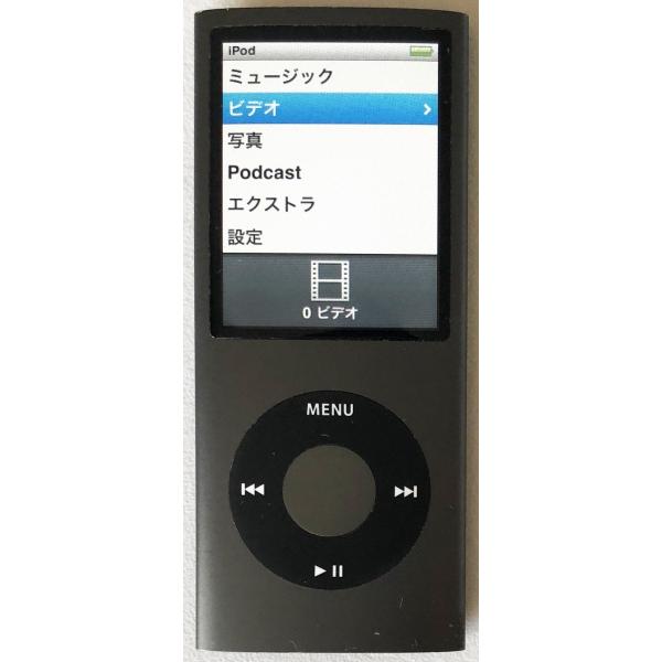 Apple iPod nano 第４世代（16GB）ブラック MB918J/A : ipodnano-4th